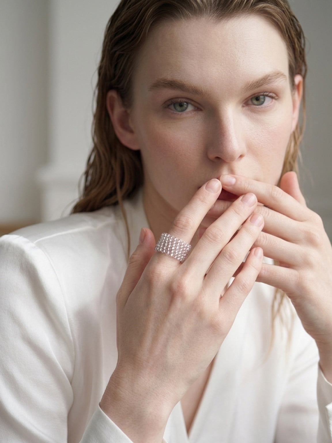 Glass Bead Ring